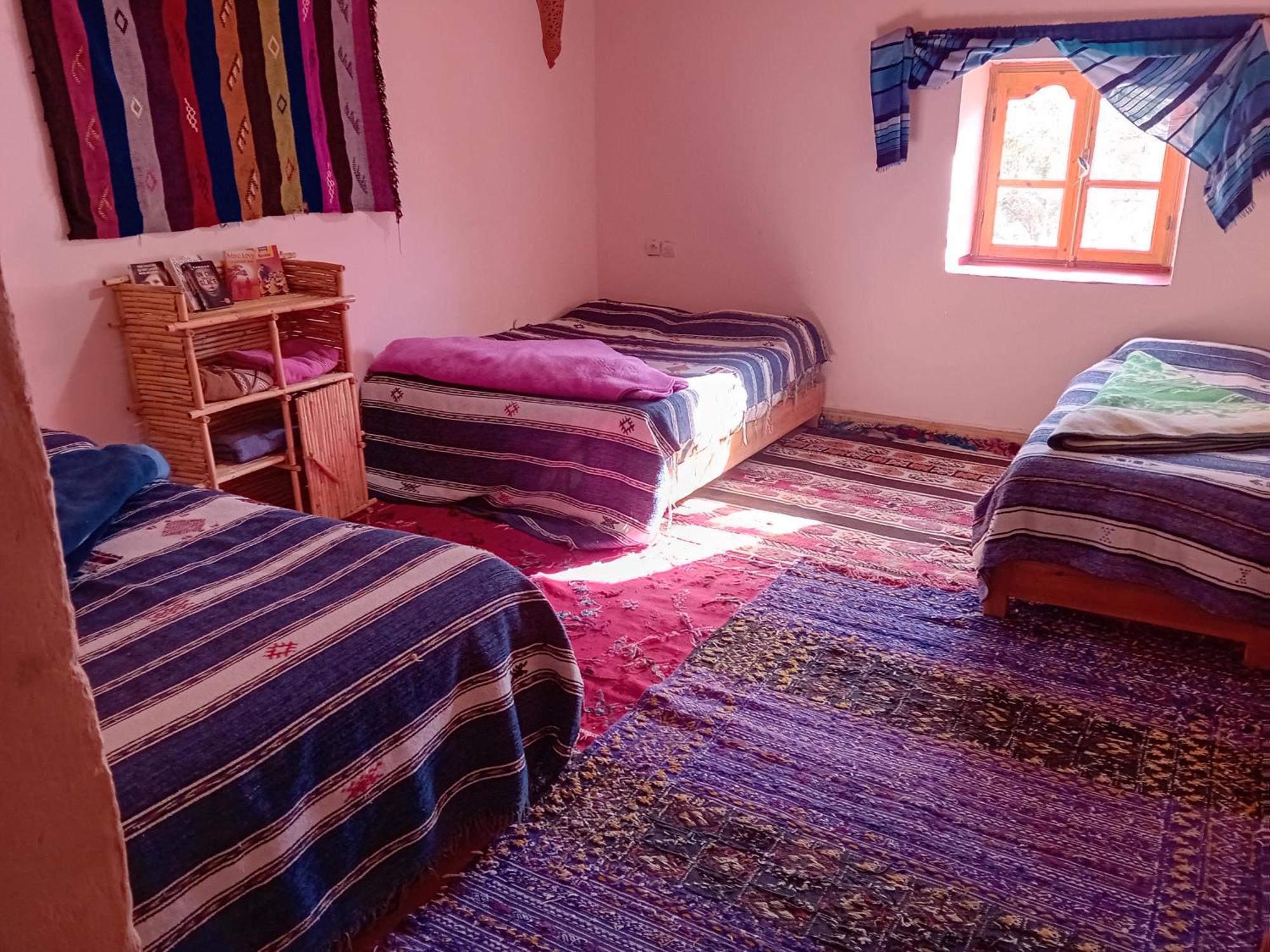 Maison D'Hotes Agdal Telouet Tiguidert Exteriör bild