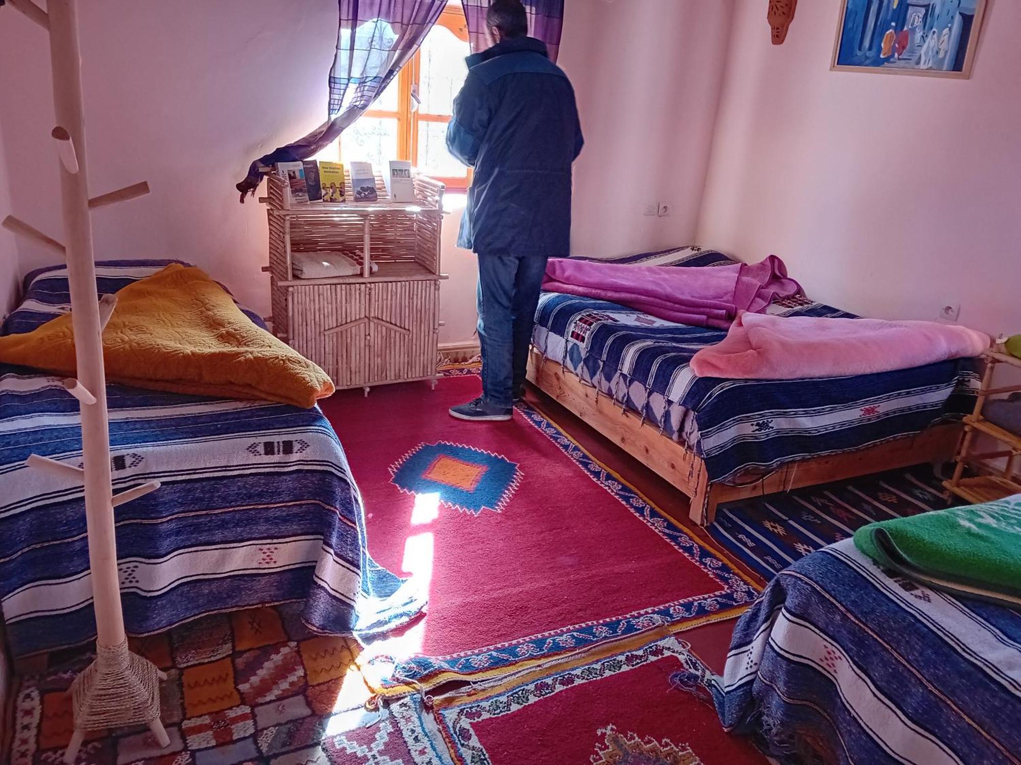 Maison D'Hotes Agdal Telouet Tiguidert Exteriör bild